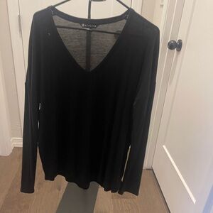 Black Athleta long sleeve